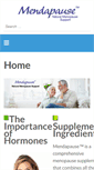 Mobile Screenshot of mendapause.com